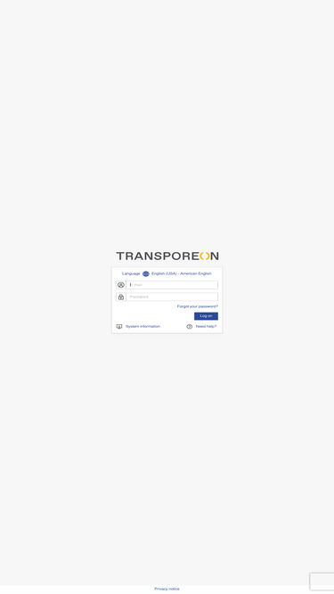 login.transporeon.com