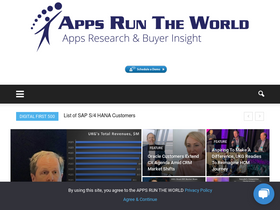 'appsruntheworld.com' screenshot