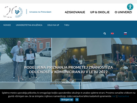'upr.si' screenshot