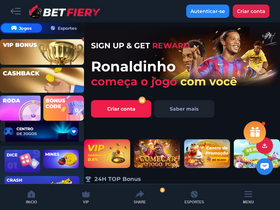 'betfiery.com' screenshot