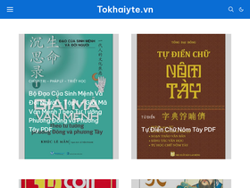 'tokhaiyte.vn' screenshot