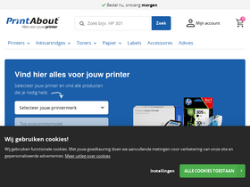 'printabout.nl' screenshot