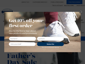 'drcomfort.com' screenshot