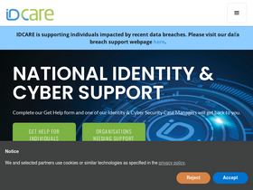 'idcare.org' screenshot