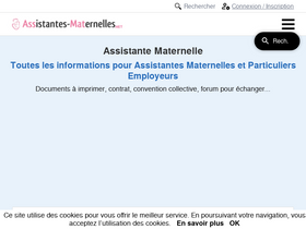 'assistantes-maternelles.net' screenshot