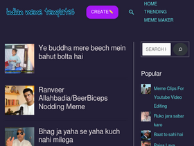 'indianmemetemplates.com' screenshot