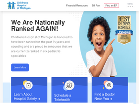 'childrensdmc.org' screenshot