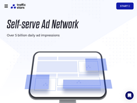 'trafficstars.com' screenshot