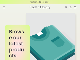 healthlibrary.xyz homepage screenshot