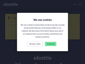 'ebattle.gg' screenshot