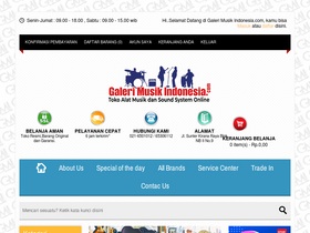 'galerimusikindonesia.com' screenshot