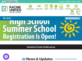 'rusd.org' screenshot