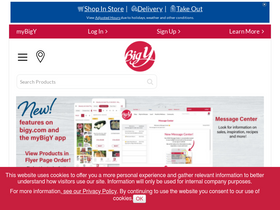 'bigy.com' screenshot