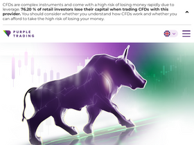 'purple-trading.com' screenshot