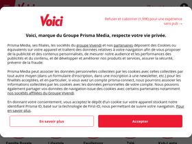 'voici.fr' screenshot