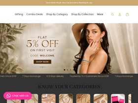 niluscollection.com homepage screenshot