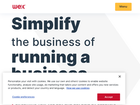 'wexinc.com' screenshot