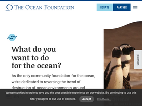 'oceanfdn.org' screenshot