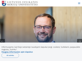 'lsmuni.lt' screenshot