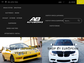 abautoworks.com homepage screenshot