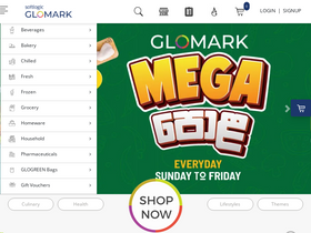'glomark.lk' screenshot