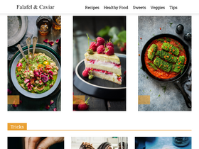 'falafelandcaviar.com' screenshot