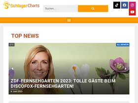 'schlager-charts.com' screenshot
