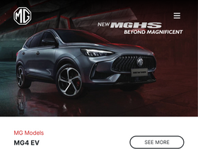 'mgmotor.id' screenshot