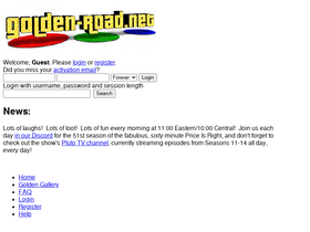 'golden-road.net' screenshot