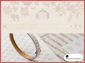 agarojewels.com homepage screenshot