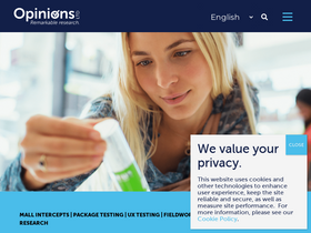 'opinionsltd.com' screenshot