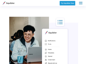 'squibler.io' screenshot