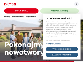 'dkms.pl' screenshot
