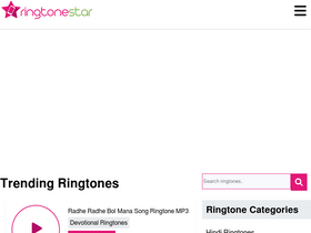 'ringtonestar.net' screenshot