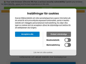 'maklarstatistik.se' screenshot