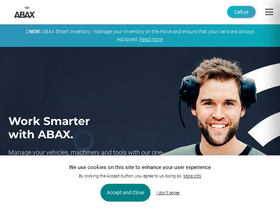 'abax.cloud' screenshot