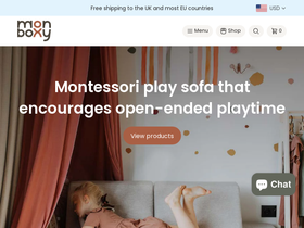 Monboxy homepage screenshot