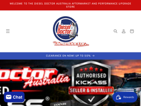 thedieseldraustralia.com.au homepage screenshot