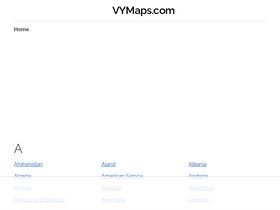 'vymaps.com' screenshot