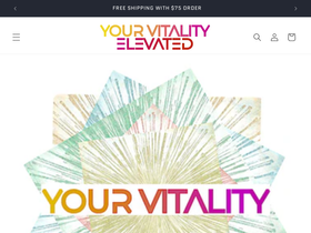 vitalqielixirs.com homepage screenshot