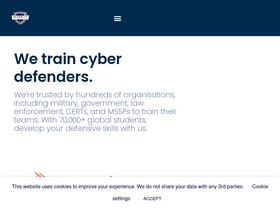 'securityblue.team' screenshot