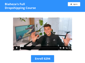 'biahezacourse.com' screenshot