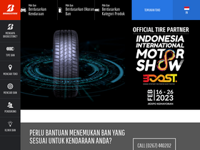 'bridgestone.co.id' screenshot