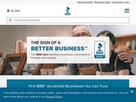 'bbb.org' screenshot