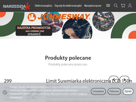 'narzedziak.pl' screenshot