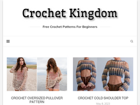'crochet-kingdom.com' screenshot