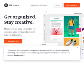 'milanote.com' screenshot
