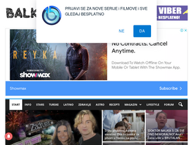 'balkane.com' screenshot