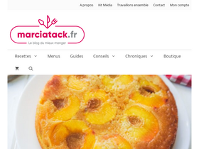 'marciatack.fr' screenshot