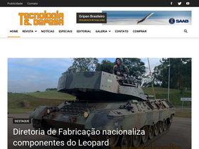 'tecnodefesa.com.br' screenshot